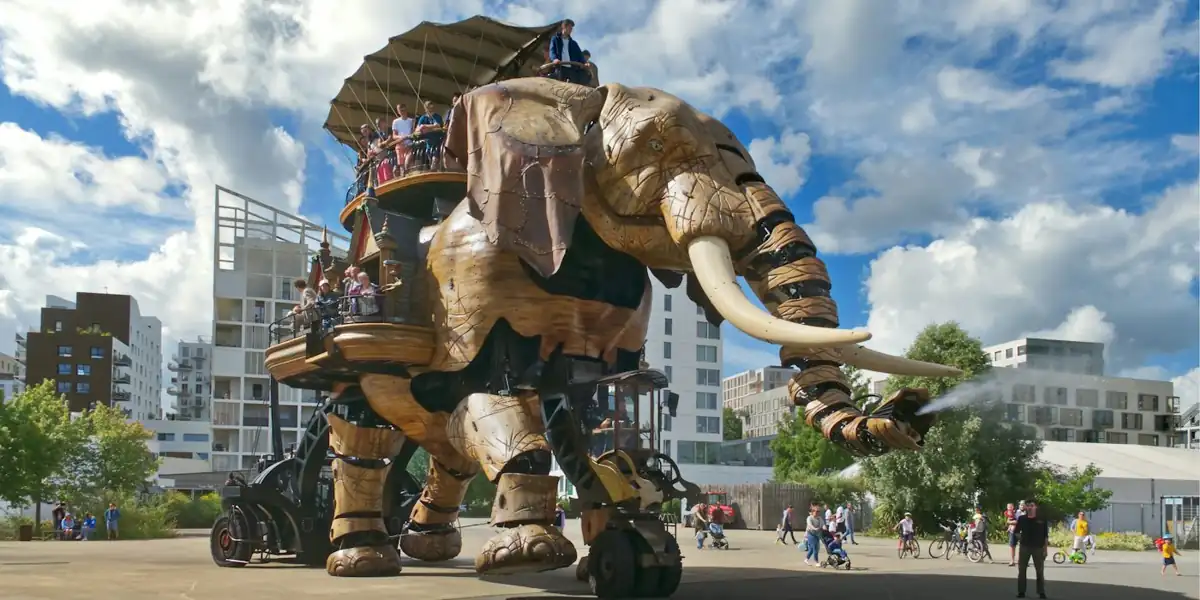 Le Grand Éléphant des Machines de l'île à Nantes